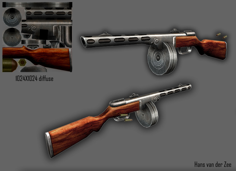 PPSH41 Texture