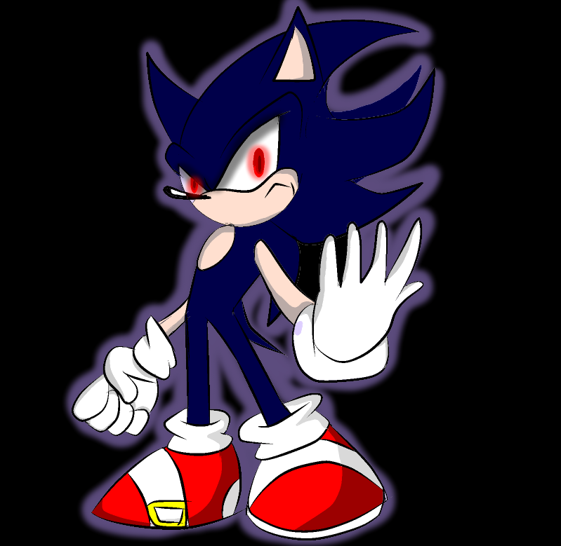 Dark Sonic by artsonx on DeviantArt