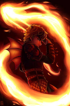 Fire cannot kill a Dragon.  (Hiccup HTTYD2)