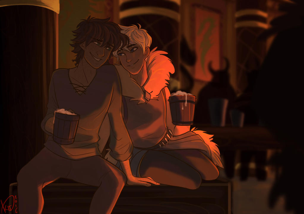 Mead Hall Date (Hijack!Viking AU)