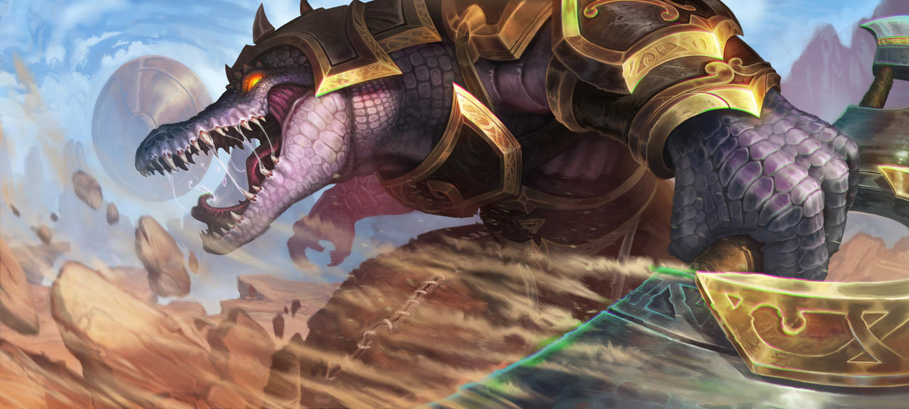 Renekton- Rune Wars by ALiteralCAR on DeviantArt