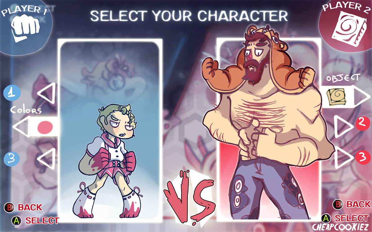 [S-P] Select your character - Options