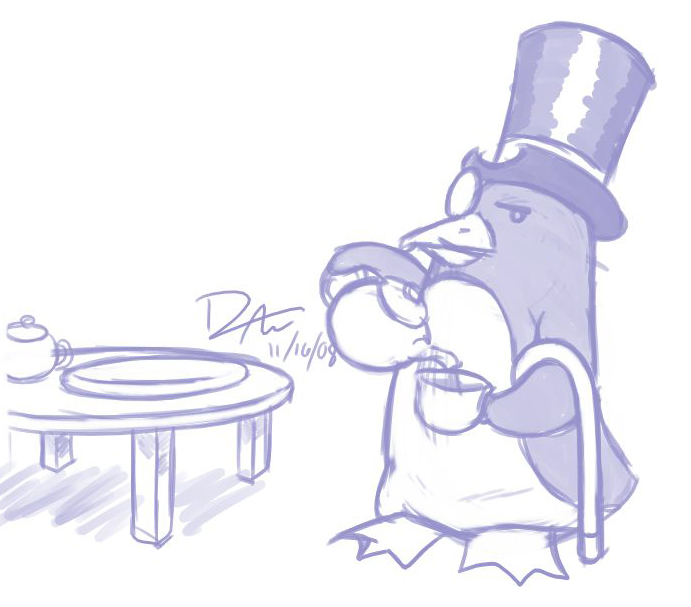 S-a-D 16 - Classy Penguin