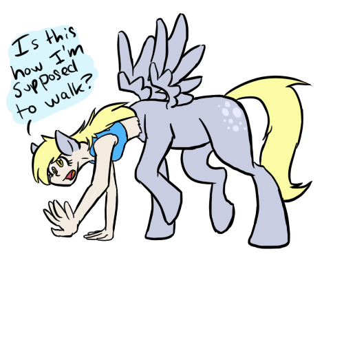 My Little Centaur - Derpy Hooves