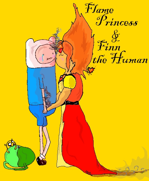 Finn X Flame Princess Adventure Time By Malice98 On Deviantart