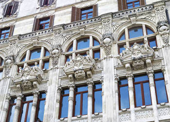 Istanbul Facades. Karakoy