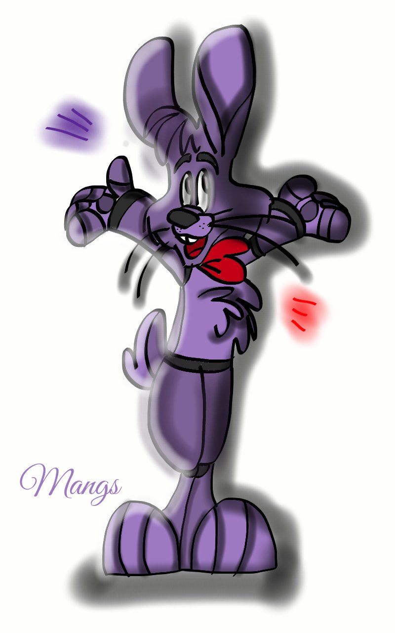 Purple Bunny Robot