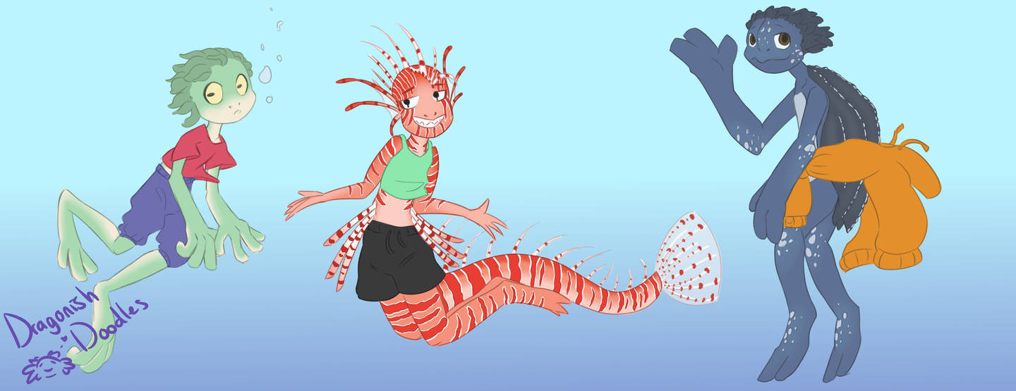 Luca Sea Monsters by DragonishDoodles on DeviantArt