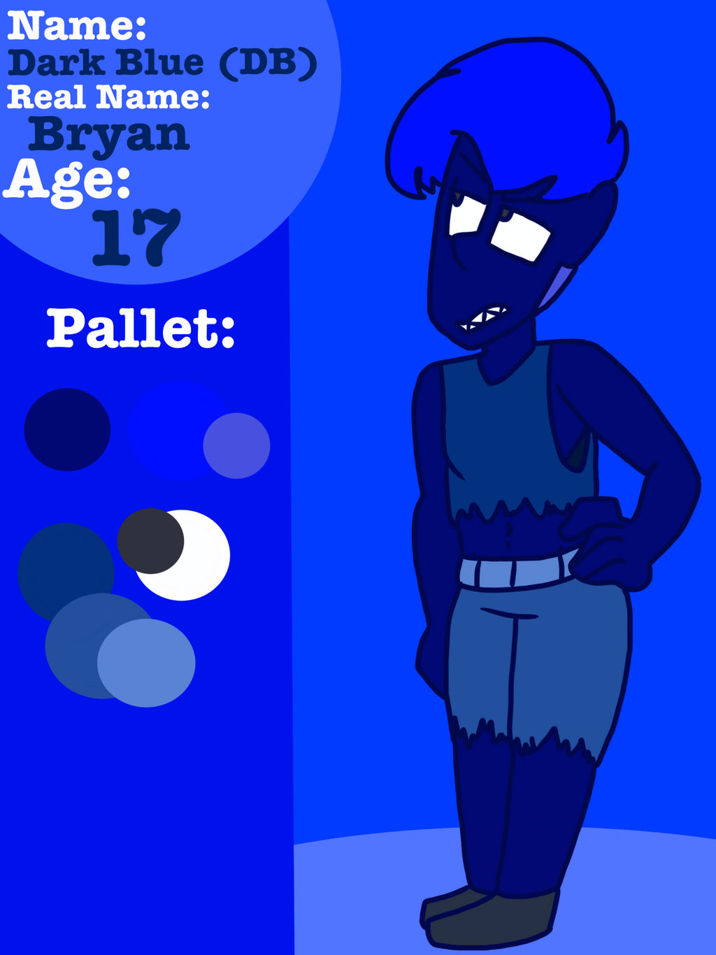 Dark Blue Reference by Colors-Comic on DeviantArt