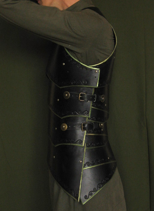Embossed  leather armour
