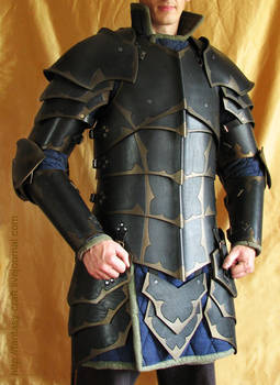 Black Knight  Leather Armour