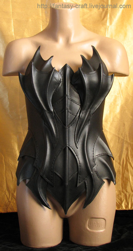 Drow Leather Corset