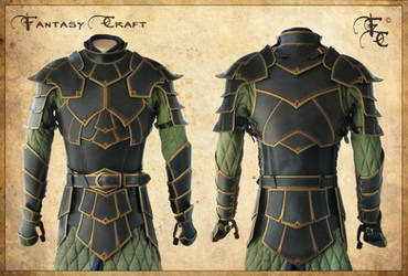 Fantasy leather armor