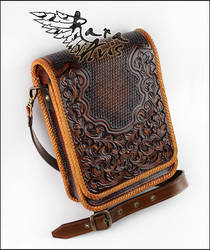 Leather shoulder, cross body, messenger bag