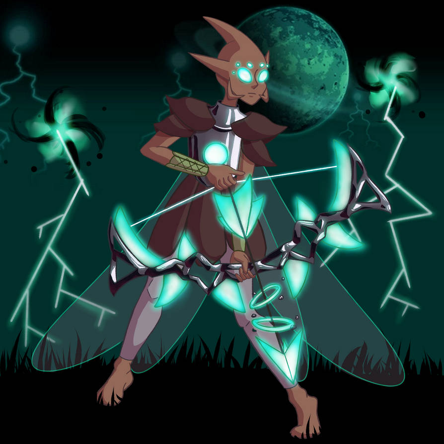 vortex warrior (terraria fanart) by bethany-draws-things on DeviantArt