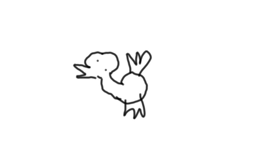 A BAD DRAWING OF A BIRD by bella454578 on DeviantArt