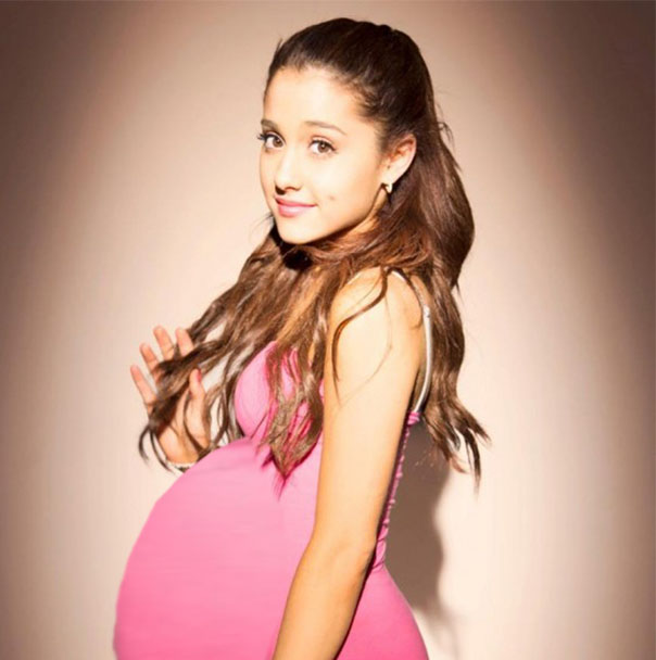Ariana Grande Pregnant by ChrissyAIArt on DeviantArt