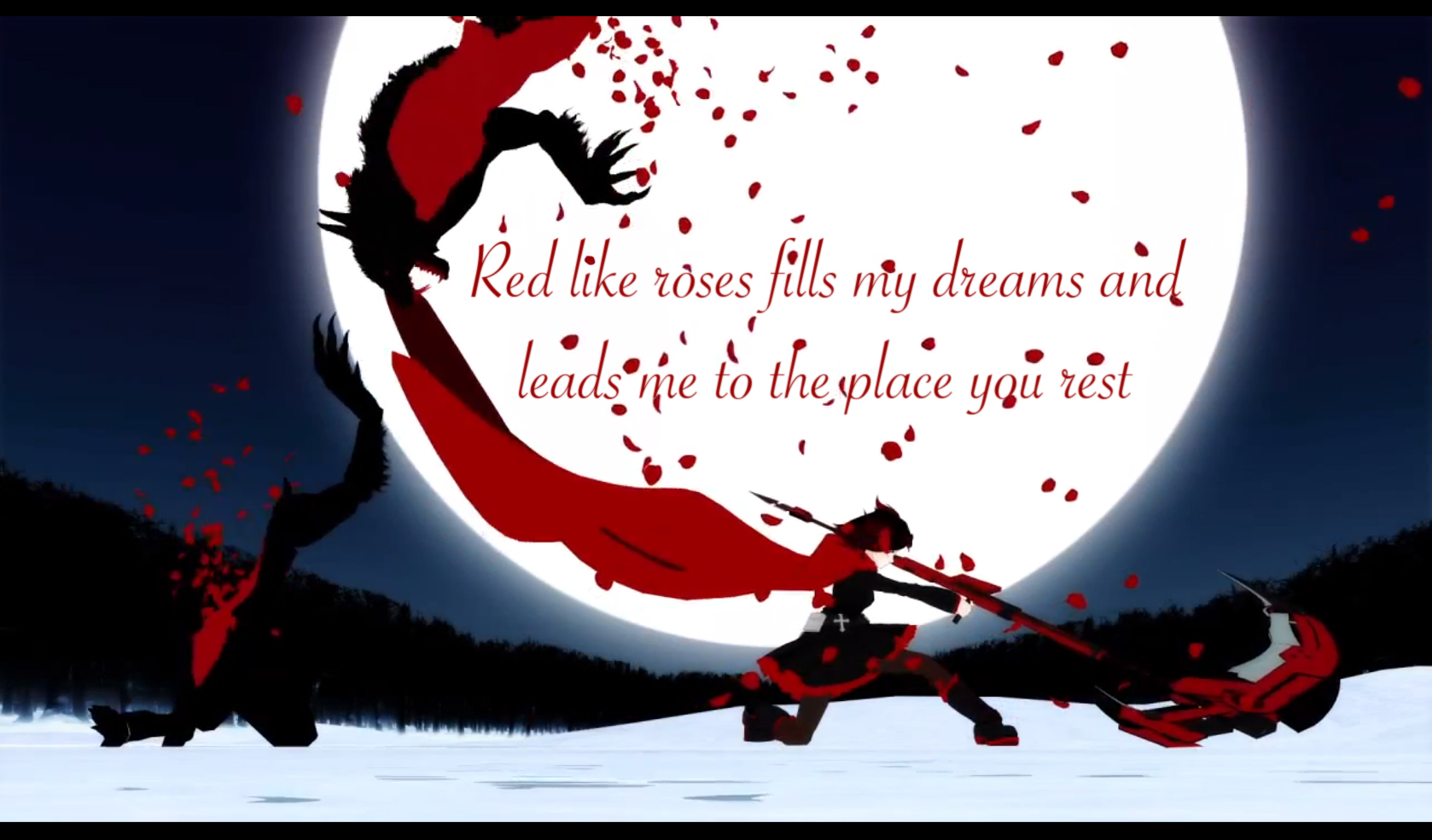 RWBY 'Red like roses'