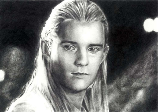 Legolas in Lothlorien