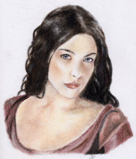 Arwen Color Portrait