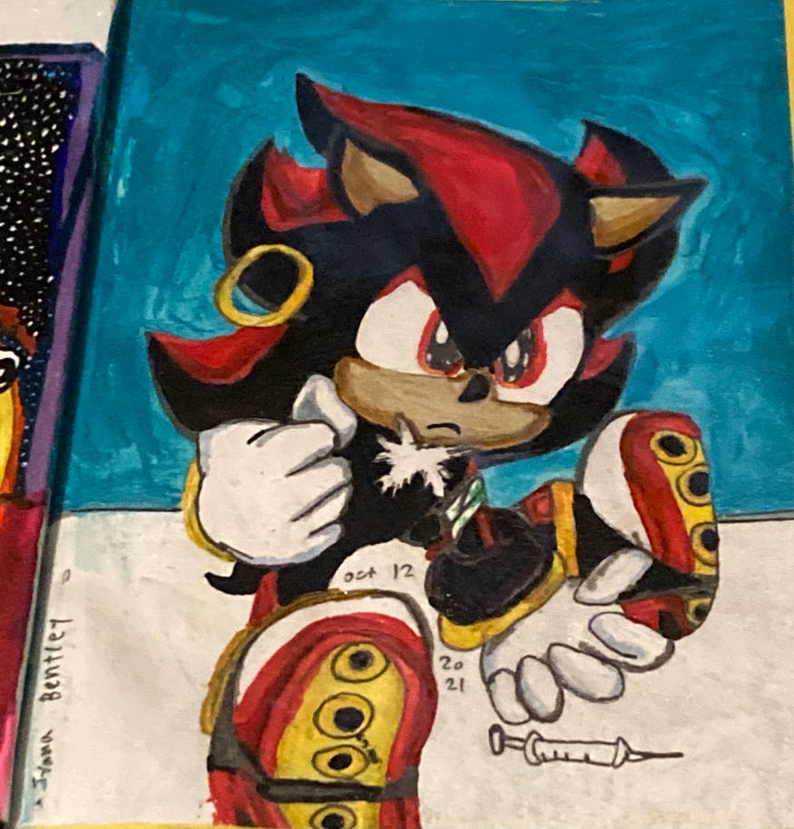 Shadow the hedgehog fan art by shadow45790 on DeviantArt