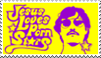 Jesus Loves Porn Stars Stamp