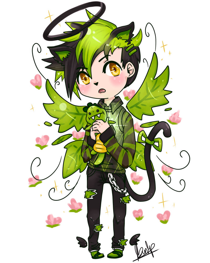 Green Color Chibi Cute Green Chibi by JaneruchanArt on DeviantArt