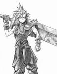 Cloud - Final Fantasy VII by delboysb91