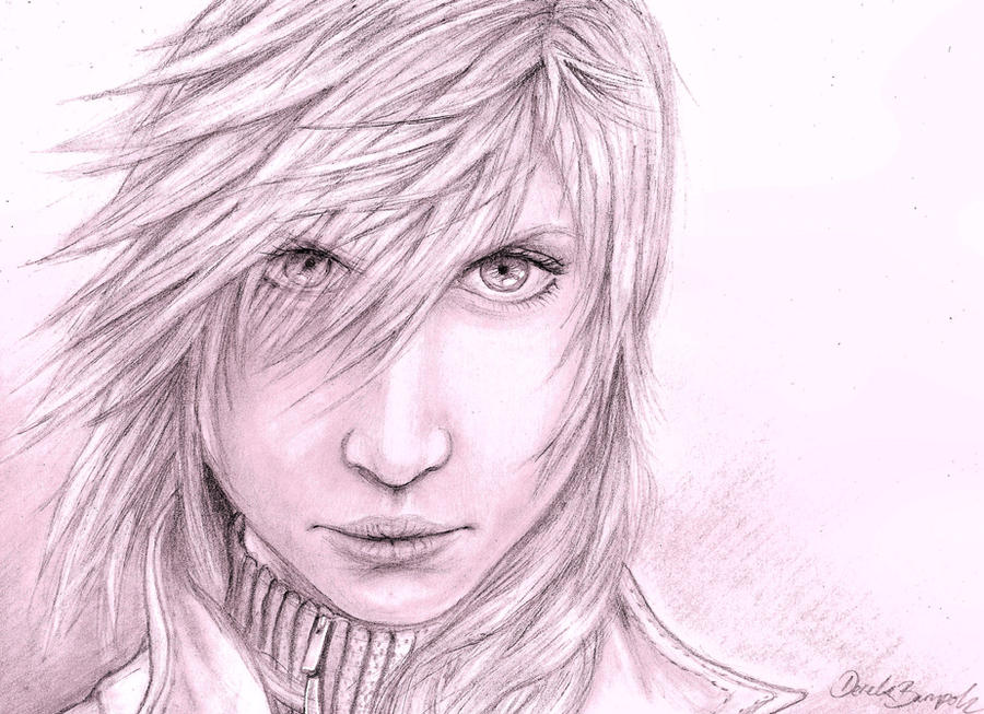 photo Lightning Final Fantasy Drawing deviantart