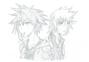 Sora and Roxas