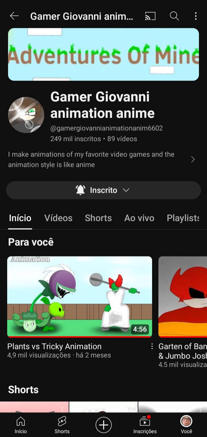 Dhf Animation Gamer Giovanni Animation Animes Is Best YT by Gustavo5030 on DeviantArt