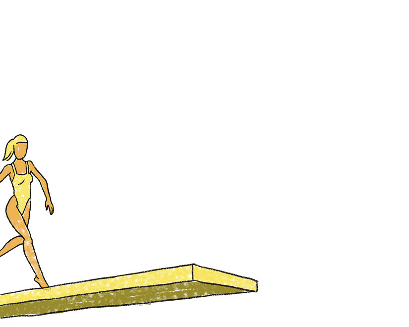 Springboard-Girl by mtoons on DeviantArt