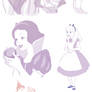 Disney Sketch Dump + Others (Sketchdump 5)
