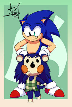 I like blue Hedgehogs