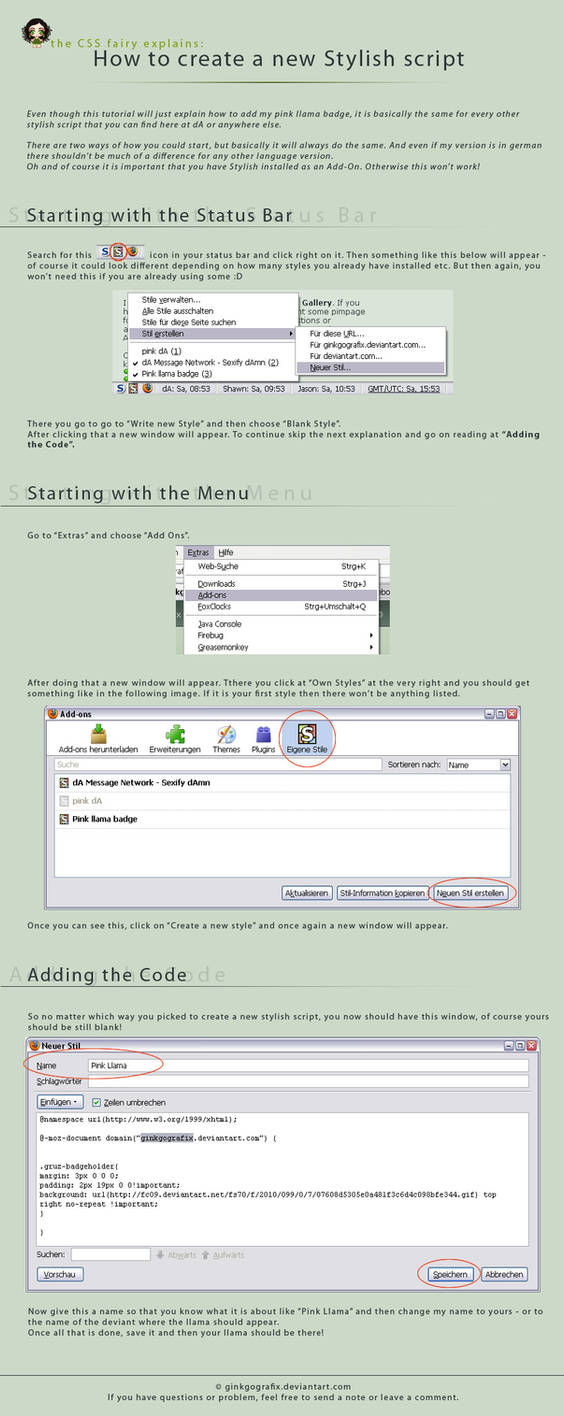 .:How to add a Stylish Script by GinkgoWerkstatt on DeviantArt