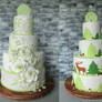 Wedding + Birthday Cake