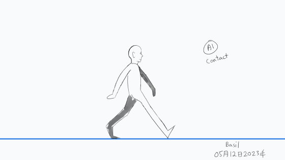 Walk Animation Study by BasilTong on DeviantArt