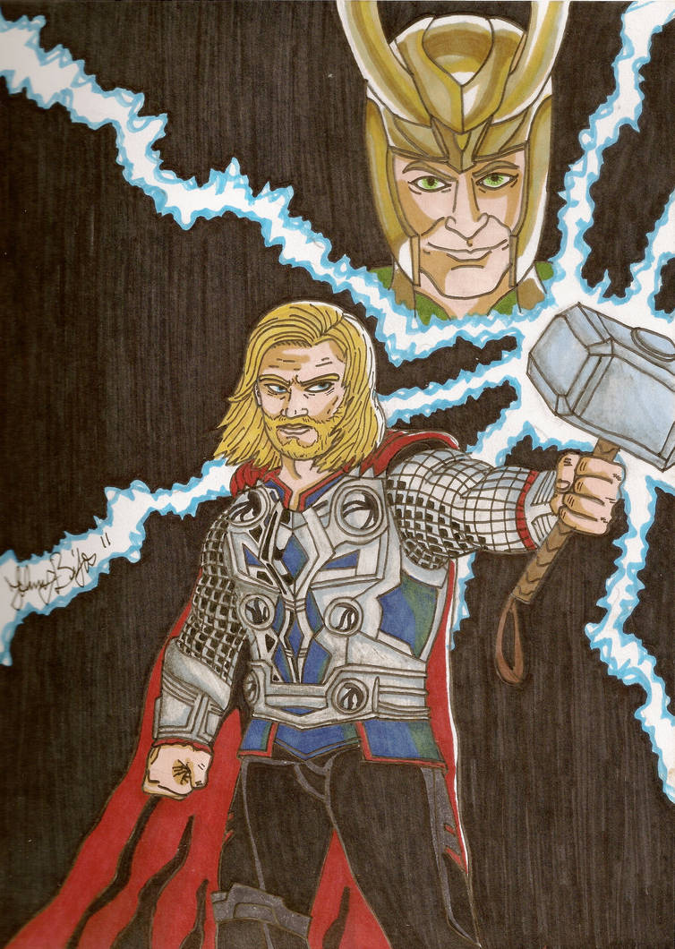 Marvel Thor Deviantart Thor by jpbijos on DeviantArt