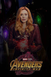 Infinity War Scarlet Witch Poster