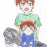 Detektiv Conan: Shinichi and Baby Shinichi