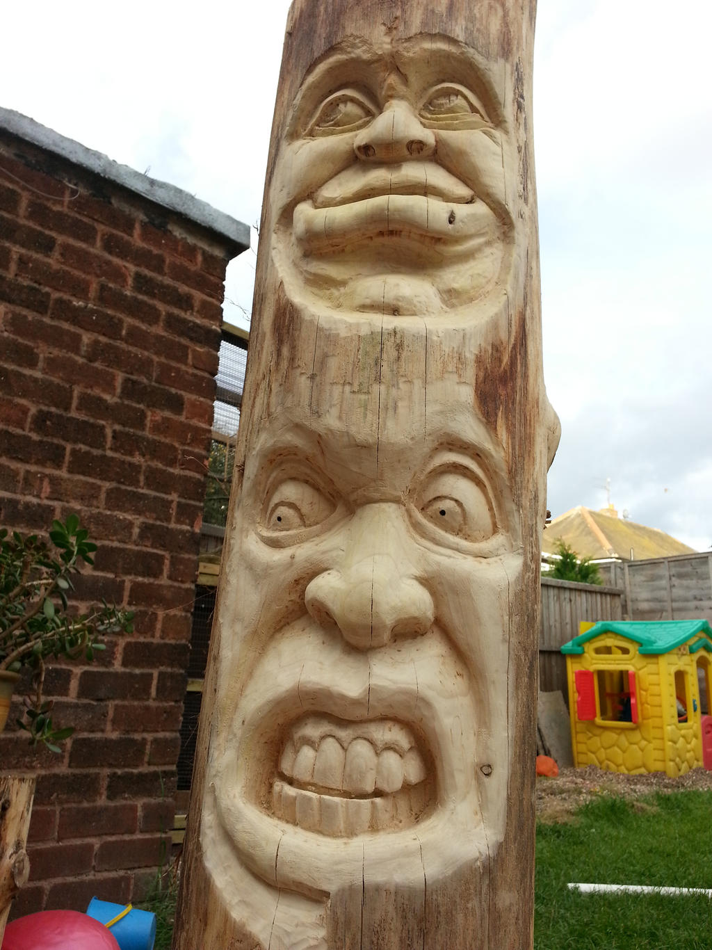 kids totem pole by simon patel