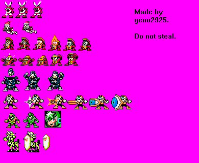 Misc Robot Master Sprites