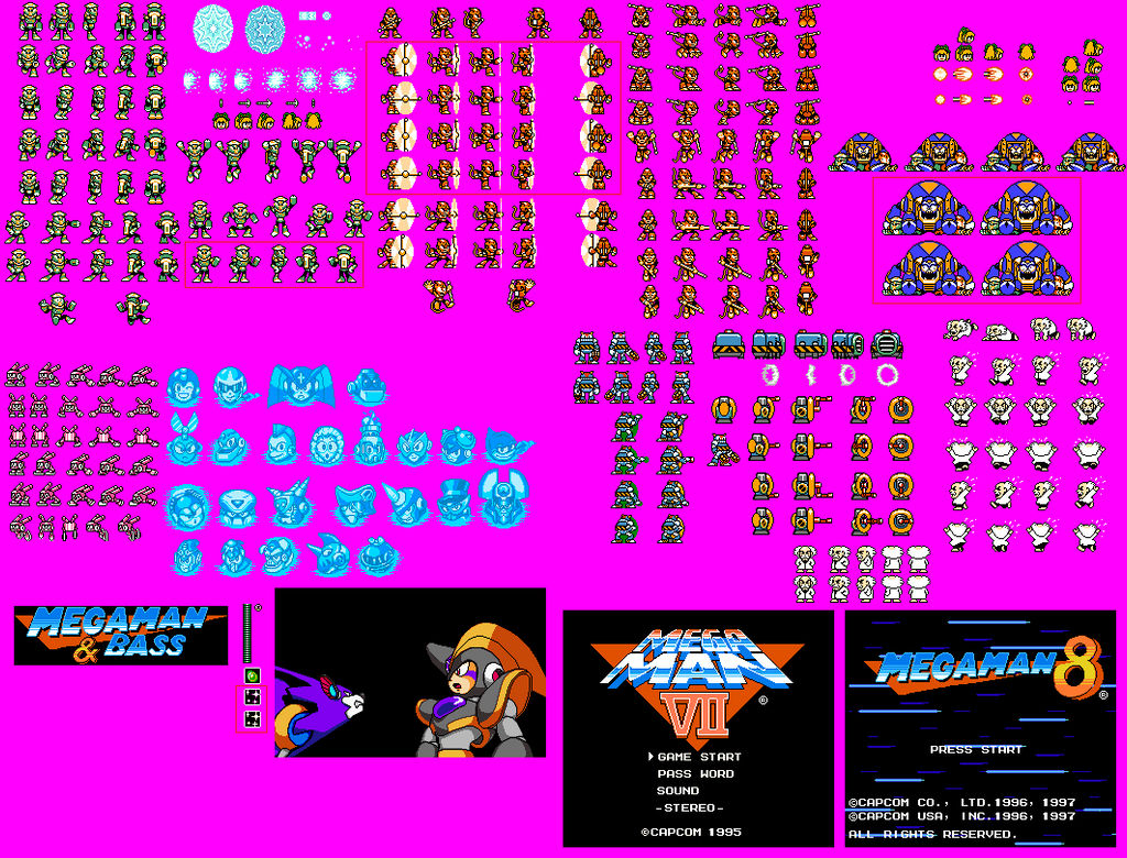 megaman 8 bit deathmatch sprites megaman 8 bit deathmatch sprites