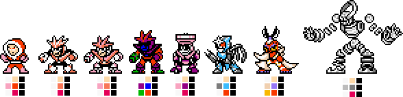 8-bit Mechanical Maniacs Villains (Part 1)