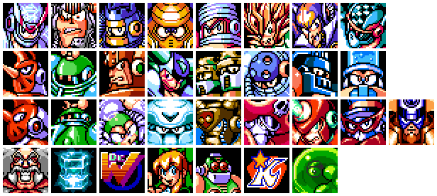 Mega Man Styled Stage Select: Super Bomberman 2 by geno2925 on DeviantArt