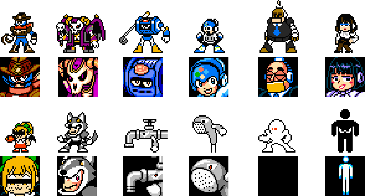 Mega Man Styled Stage Select: Super Bomberman 2 by geno2925 on DeviantArt