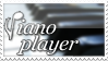 Piano Player Stamp