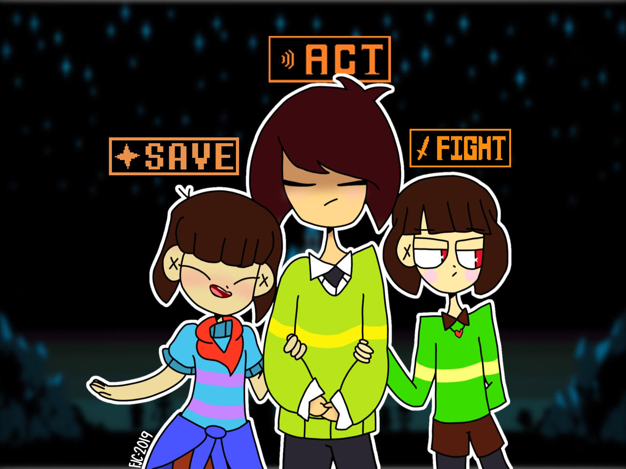 KFC - Undertale/Deltarune Fanart by CheskaPig18 on DeviantArt