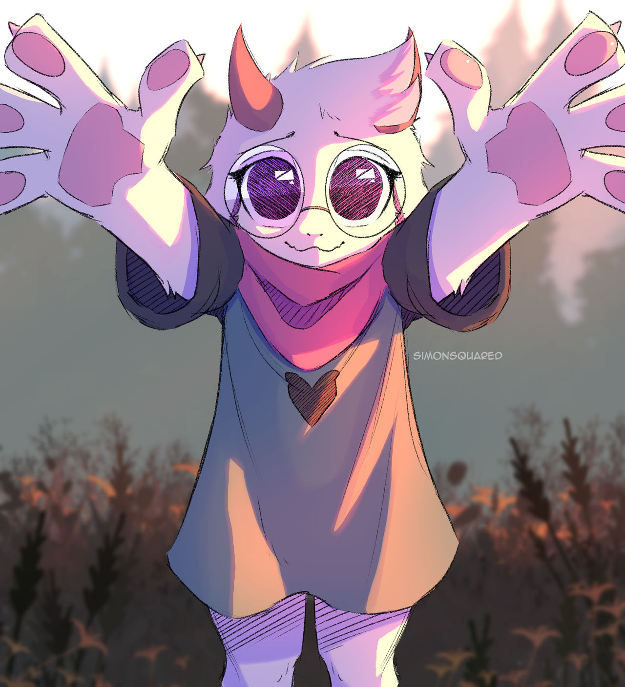 Ralsei Demands Hugs by SimonSquared on DeviantArt