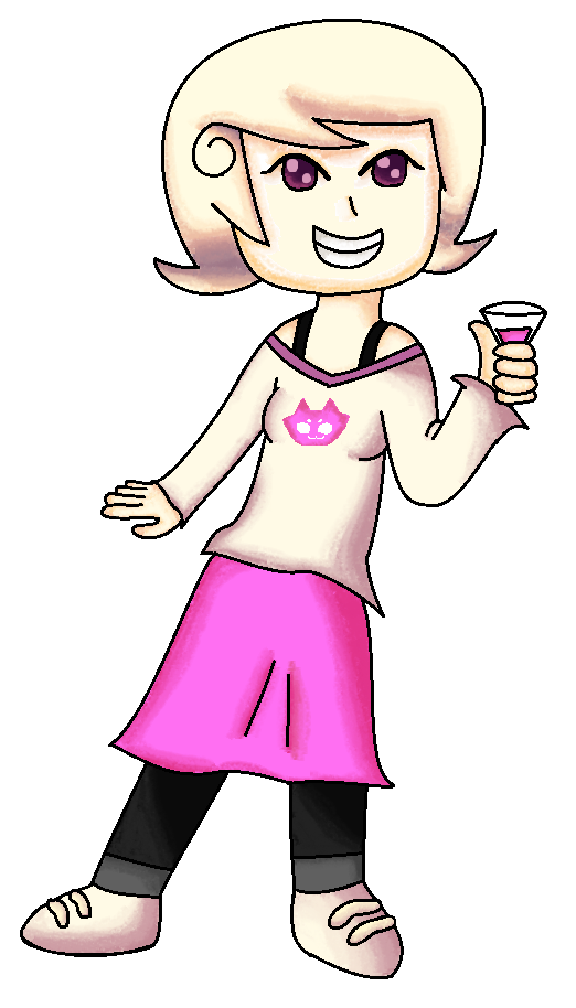 Homestuck Roxy by PinklovelyA on DeviantArt